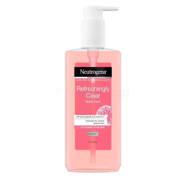 Neutrogena Visibly Clear Pink Grapefruit Почистващ гел 200 ml