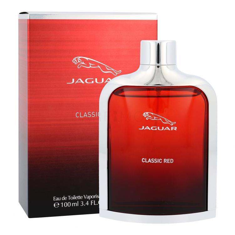 Jaguar Classic Red Eau de Toilette за мъже 100 ml увредена кутия