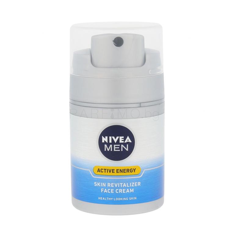 Nivea Men Active Energy Skin Energy Дневен крем за лице за мъже 50 ml увредена кутия