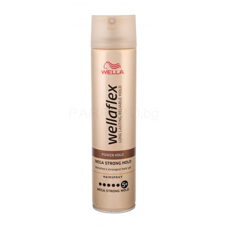 Wella Wellaflex Mega Strong Hold Лак за коса за жени 250 ml