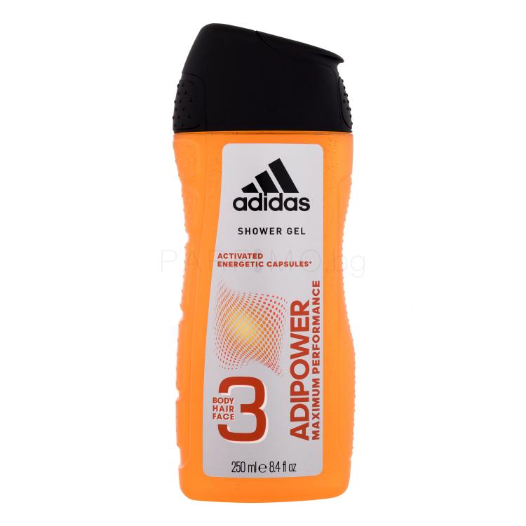 Adidas AdiPower Душ гел за мъже 250 ml