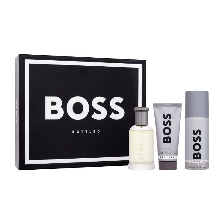 HUGO BOSS Boss Bottled SET Подаръчен комплект EDT 100 ml + душ гел 100 ml + дезодорант 150 ml