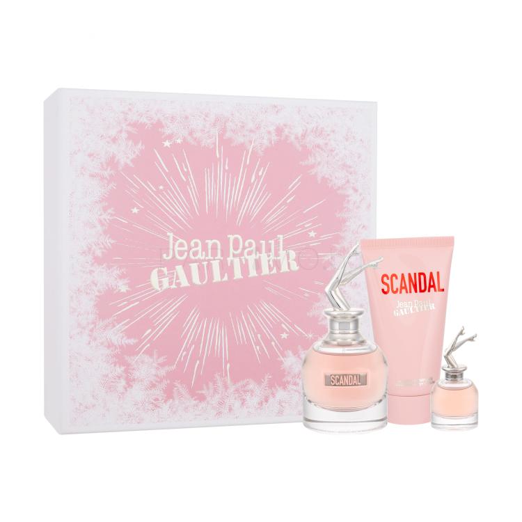 Jean Paul Gaultier Scandal Подаръчен комплект EDP 50 ml + лосион за тяло 75 ml + EDP 6 ml