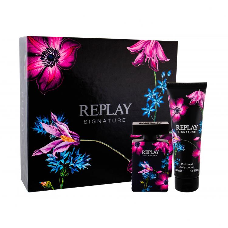 Replay Signature Подаръчен комплект EDP 50 ml + лосион за тяло 100 ml