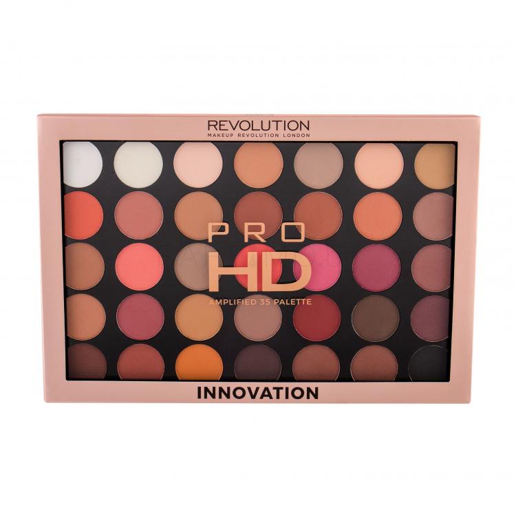 Makeup Revolution London Pro HD Palette Amplified 35 Сенки за очи за жени 29,995 g Нюанс Innovation