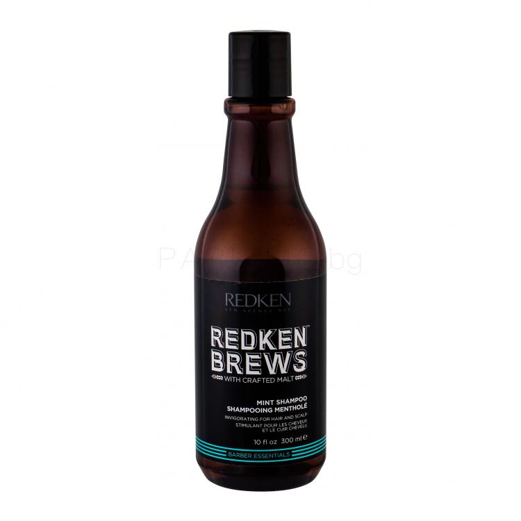 Redken Brews Mint Шампоан за мъже 300 ml