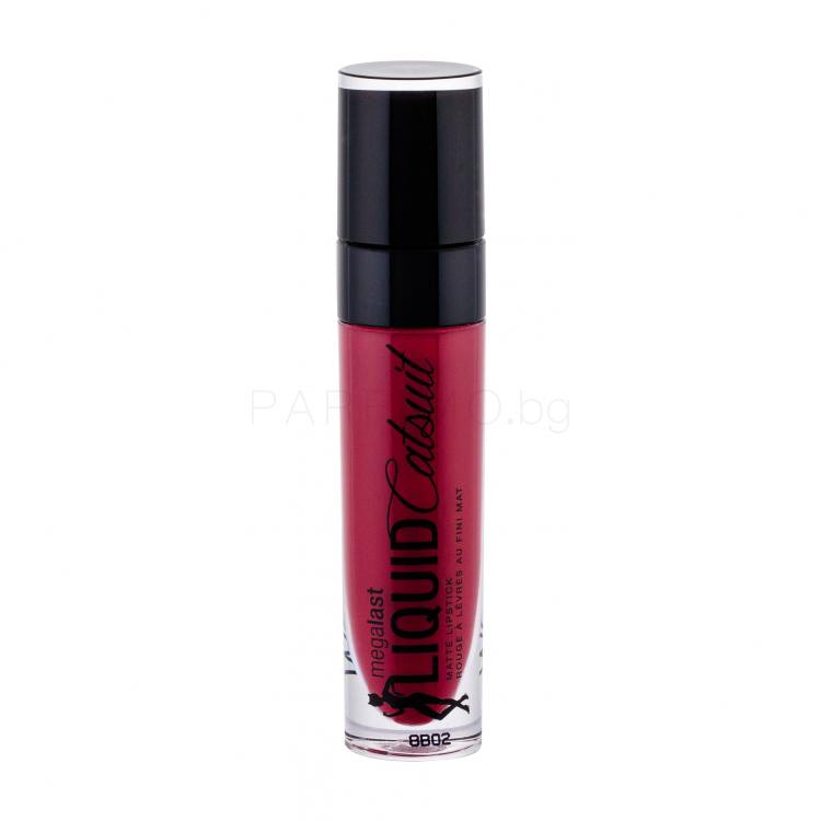 Wet n Wild Liquid Catsuit Matte Червило за жени 5,7 g Нюанс E957A Behind the Bleachers