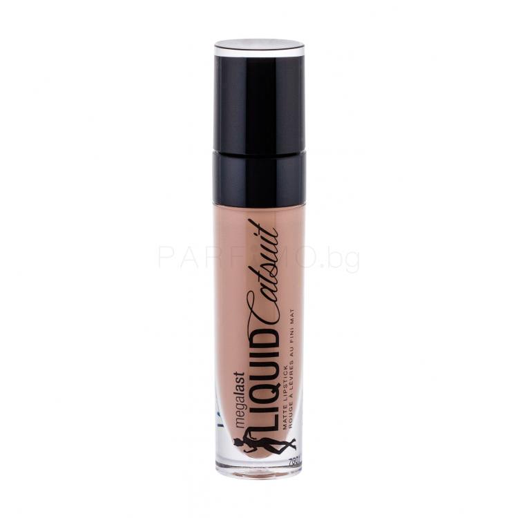 Wet n Wild Liquid Catsuit Matte Червило за жени 5,7 g Нюанс E920B Nudie Patootie