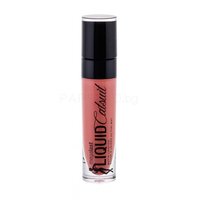 Wet n Wild Liquid Catsuit Matte Червило за жени 5,7 g Нюанс E921B Nudist Peach