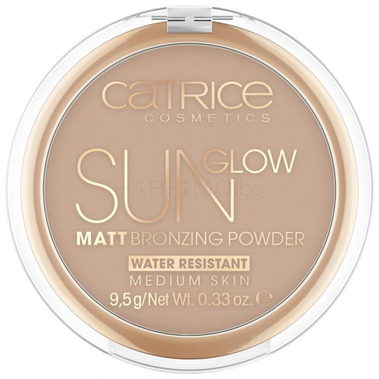 Catrice Sun Glow Matt Бронзант за жени 9,5 g Нюанс 030 Medium Bronze