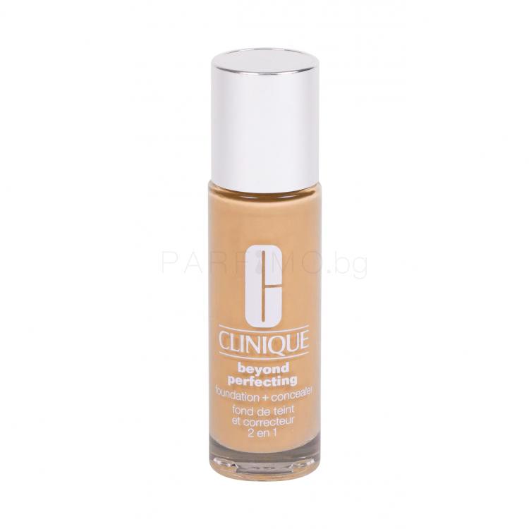 Clinique Beyond Perfecting Foundation + Concealer Фон дьо тен за жени 30 ml Нюанс CN 90 Sand ТЕСТЕР