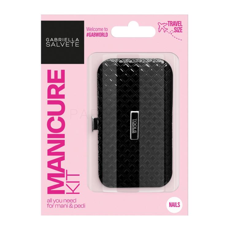 Gabriella Salvete TOOLS Manicure Kit Маникюр за жени Нюанс Black Комплект