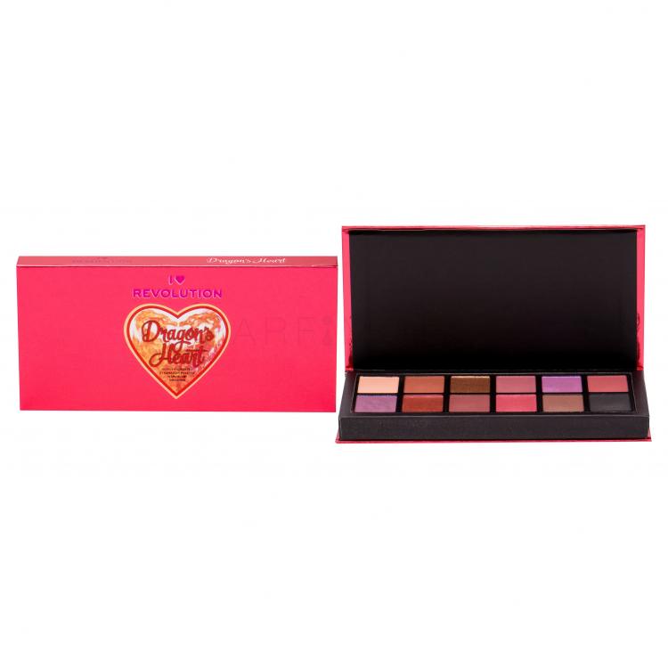 Makeup Revolution London I Heart Revolution Сенки за очи за жени 9 g Нюанс Dragons Heart