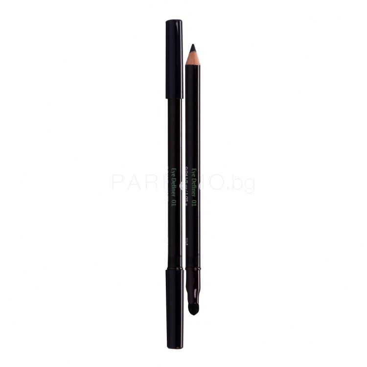 Dr. Hauschka Eye Definer Молив за очи за жени 1,05 g Нюанс 01 Black