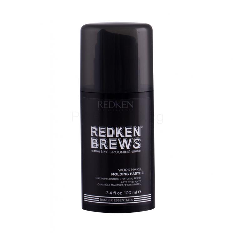 Redken Brews Hard Molding Paste Восък за коса за мъже 100 ml