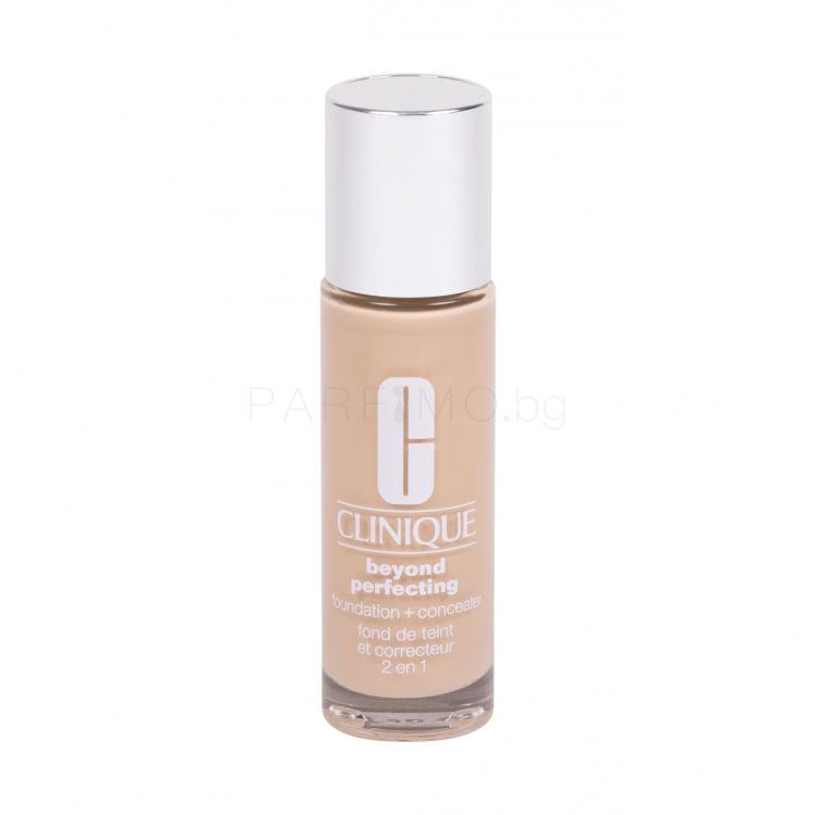 Clinique Beyond Perfecting Foundation + Concealer Фон дьо тен за жени 30 ml Нюанс 14 Vanilla ТЕСТЕР