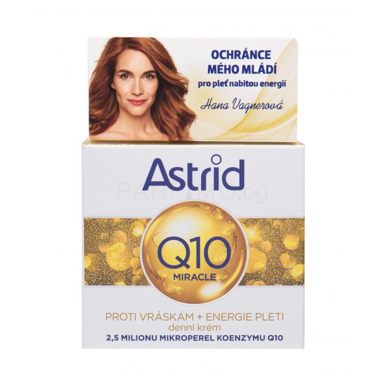 Astrid Q10 Miracle Дневен крем за лице за жени 50 ml