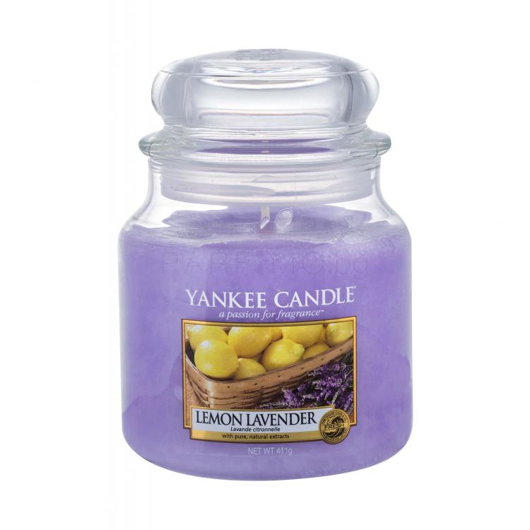 Yankee Candle Lemon Lavender Ароматна свещ 411 g