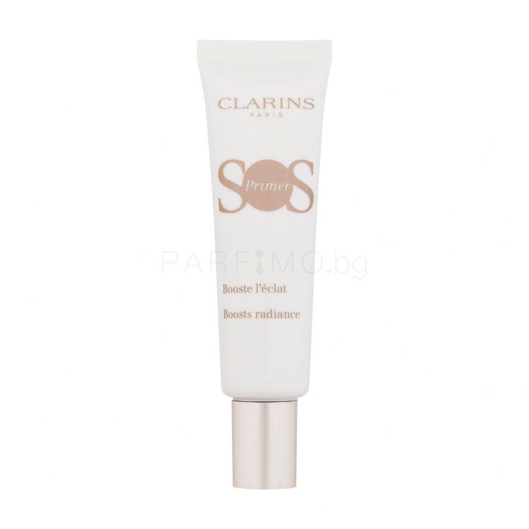 Clarins SOS Primer Boost Radiance Основа за грим за жени 30 ml