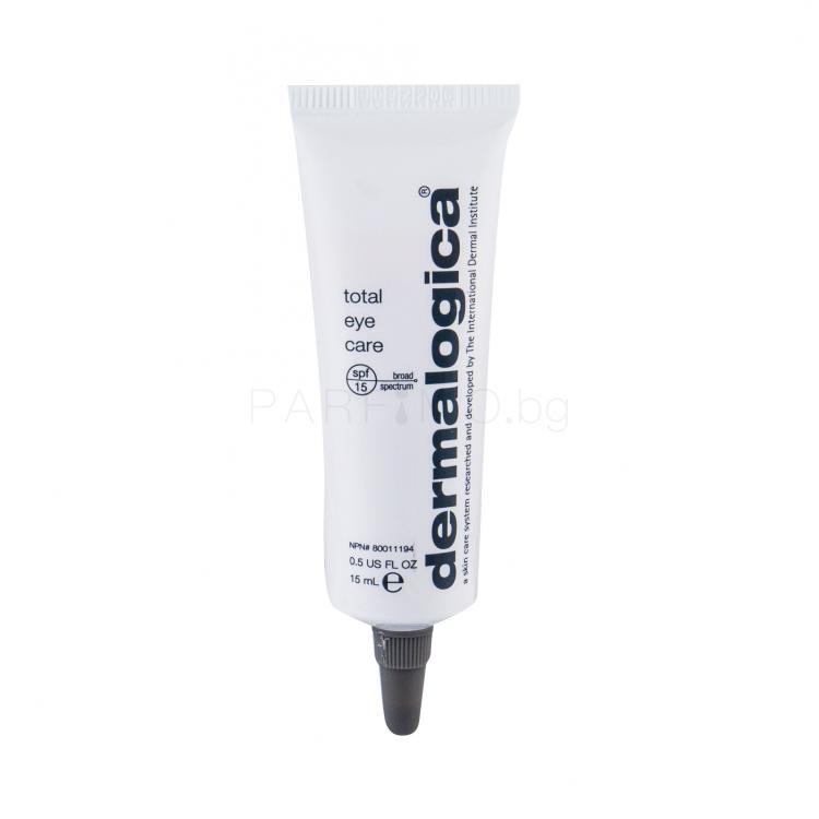 Dermalogica Daily Skin Health Total Eye Care SPF15 Околоочен крем за жени 15 ml